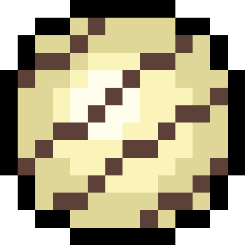 チョコ（ライン）【ホワイト/丸型】