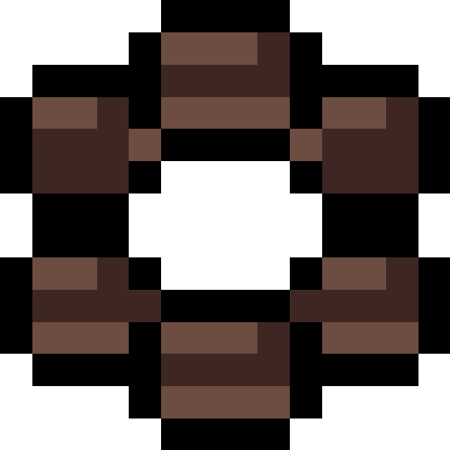 もちもちドーナツ（チョコがけ/チョコ）