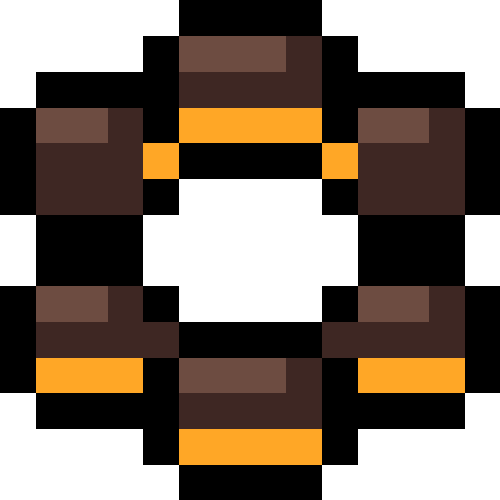 もちもちドーナツ（チョコがけ）