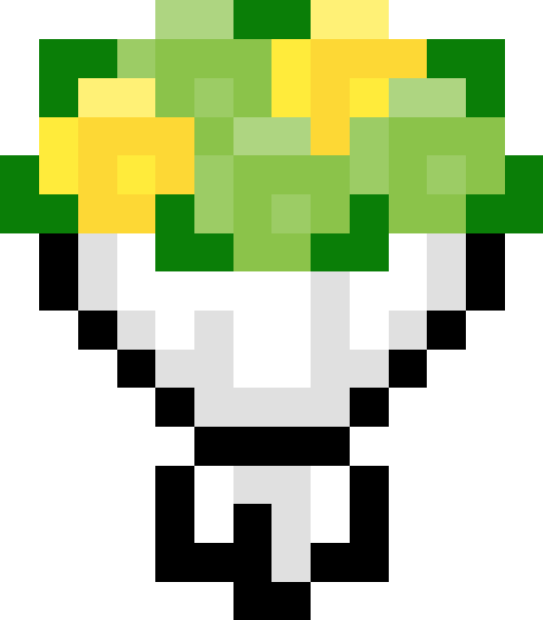 花束（バラ）【グリーン/イエロー】