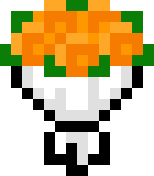 花束（バラ）【オレンジ】