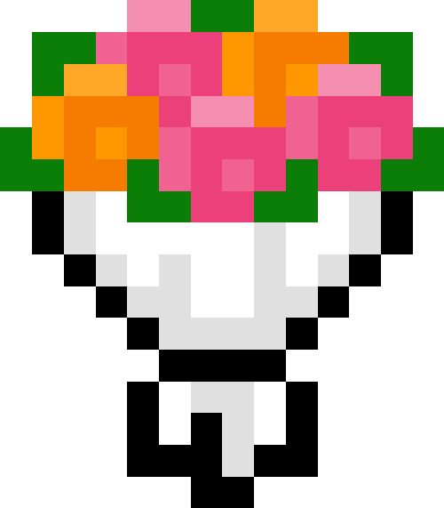 花束（バラ）【ピンク/オレンジ】