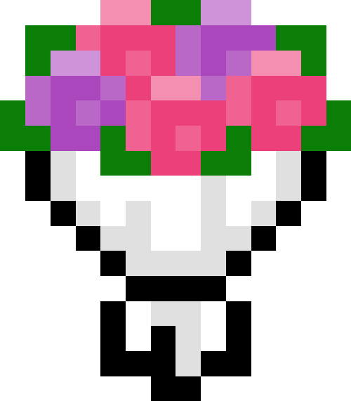 花束（バラ）【ピンク/パープル】