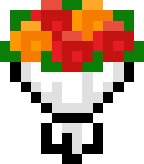 花束（バラ）【レッド/オレンジ】