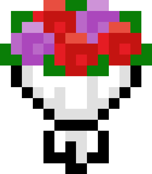 花束（バラ）【レッド/パープル】