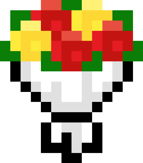 花束（バラ）【レッド/イエロー】