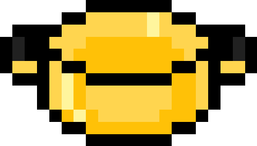 アルミ鍋（両手）【ゴールド】