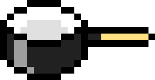 ホーロー鍋（片手）【ブラック】