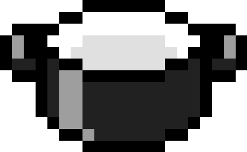 ホーロー鍋（両手）【ブラック】