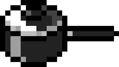 加工鍋（片手/蓋あり）【ブラック】