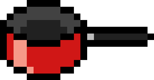 加工鍋（片手）【レッド】