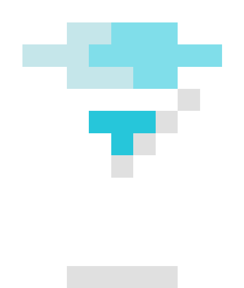 カクテル（カクテルグラス）【ブルー】