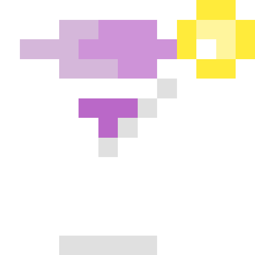 カクテル（カクテルグラス/レモンあり）【パープル】