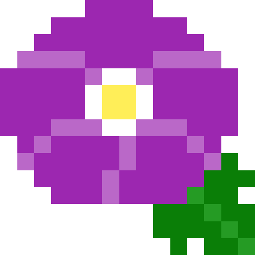 朝顔【パープル】