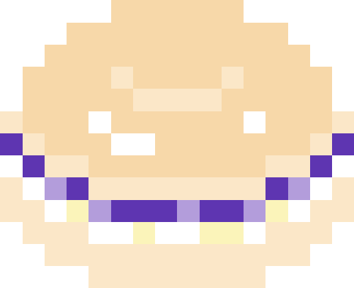 白ベーグルサンド（ブルーベリー）