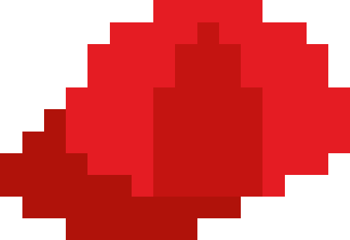 赤白帽子（赤）