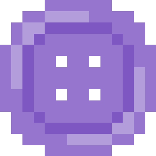 ボタン【パープル】