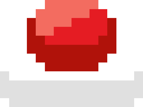 押しボタン（OFF）【レッド】