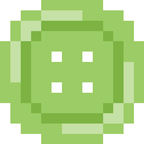 ボタン【イエローグリーン】