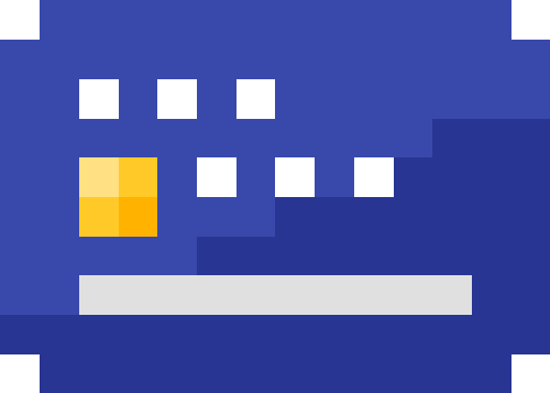 キャッシュカード【ブルー】