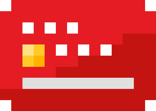 キャッシュカード【レッド】