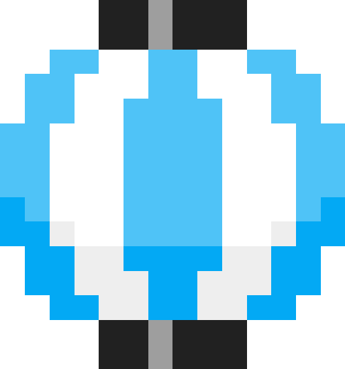 ちょうちん（ボーダー）【ライトブルー】