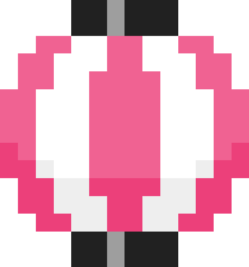 ちょうちん（ボーダー）【ピンク】