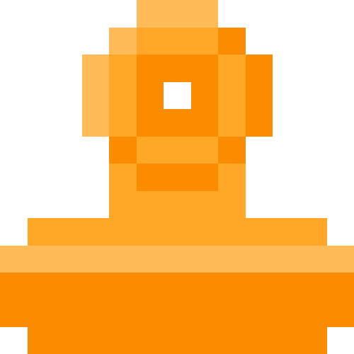 クリップ【オレンジ】