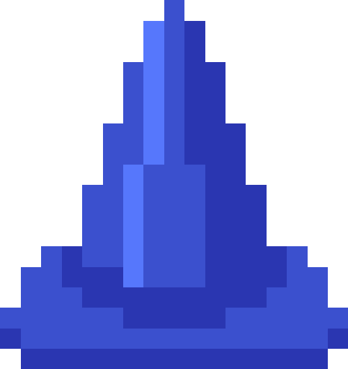 カラーコーン【ブルー】