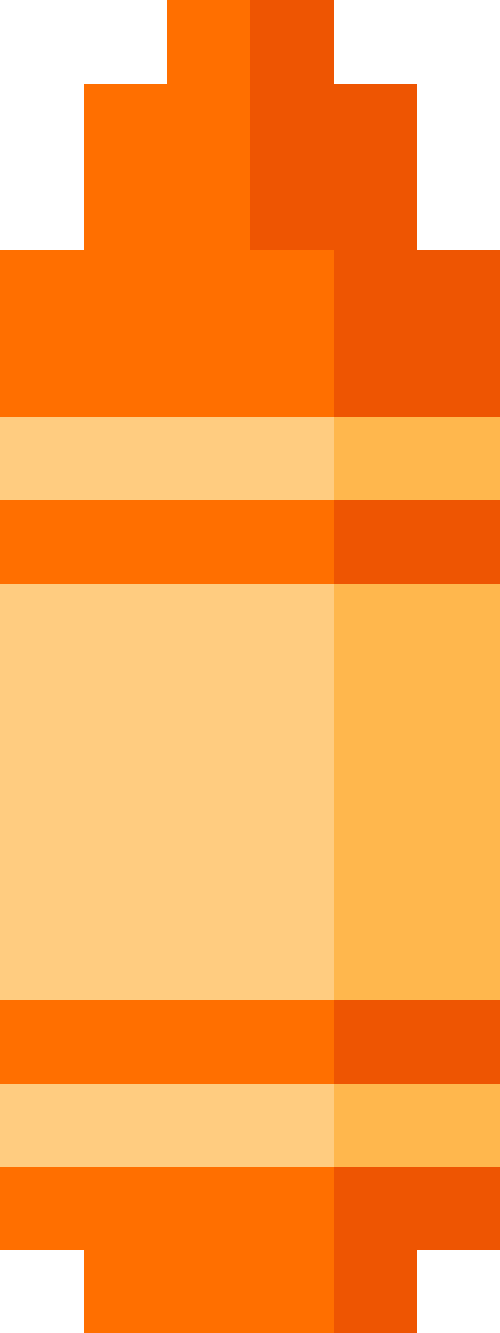 クレヨン【オレンジ】