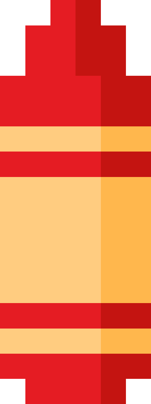 クレヨン【レッド】