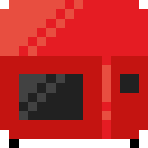 電子レンジ【レッド】
