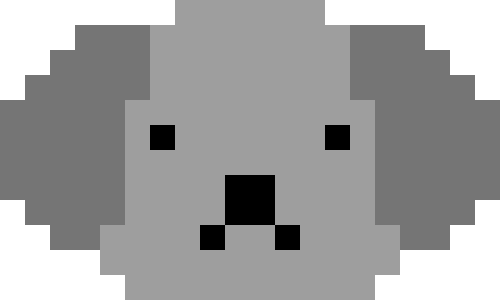 トイプードル（グレー）