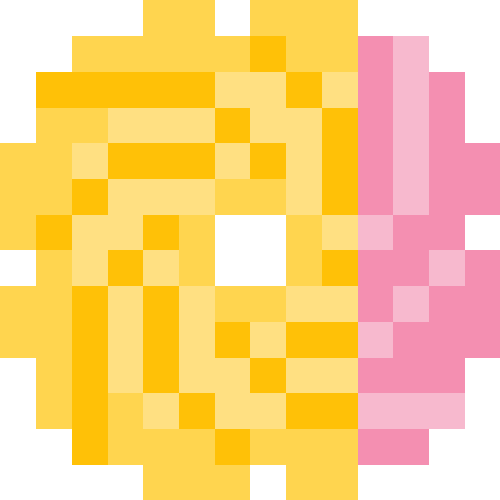 フレンチクルーラー（ストロベリーチョコがけ）