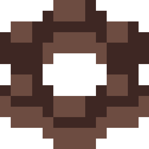 もちもちドーナツ（チョコがけ/チョコ）