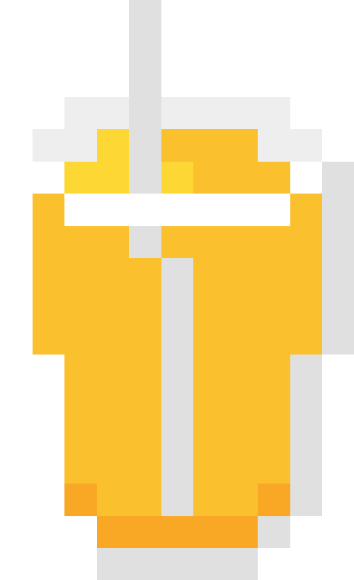 オレンジジュース（ストローあり）