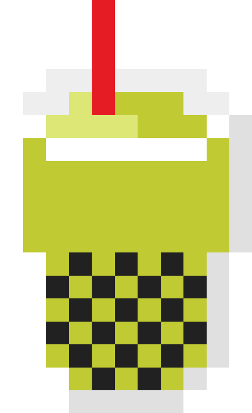 タピオカ抹茶ミルク