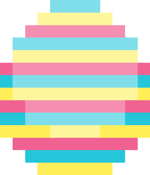 イースターエッグ02【ブルー/ピンク】