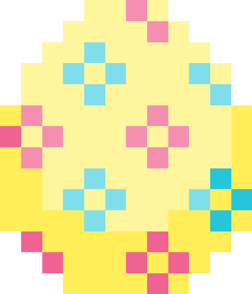 イースターエッグ03【ブルー/ピンク】