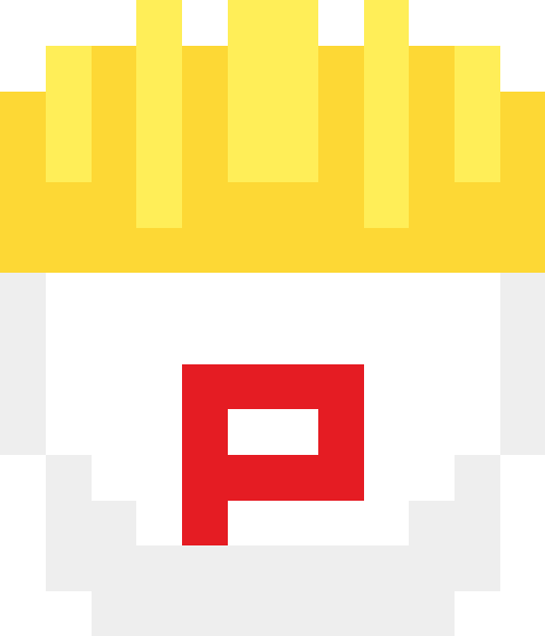 ファストフード ポテト【ホワイト】