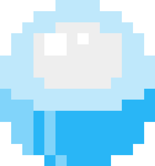 ガチャカプセル【ブルー】