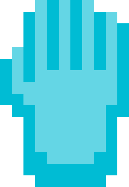 ゴム手袋（右）【グリーン】