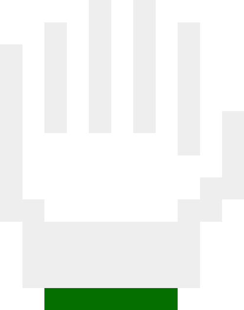 軍手（左）【グリーン】