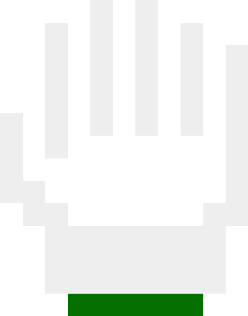 軍手（右）【グリーン】