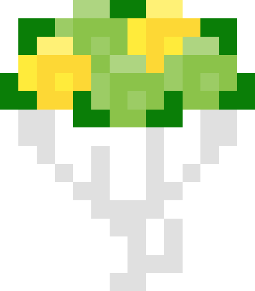 花束（バラ）【グリーン/イエロー】