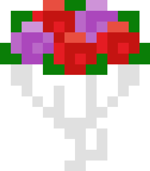 花束（バラ）【レッド/パープル】