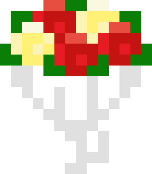 花束（バラ）【レッド/ホワイト】