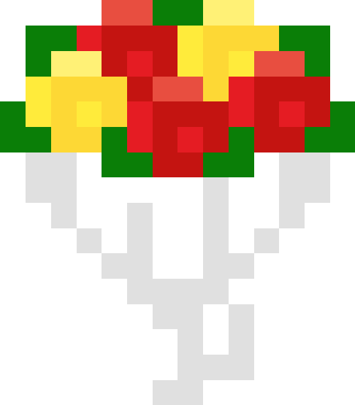 花束（バラ）【レッド/イエロー】