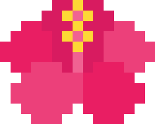 ハイビスカス01【ピンク】