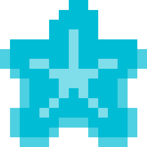 ヒトデ【ブルー】